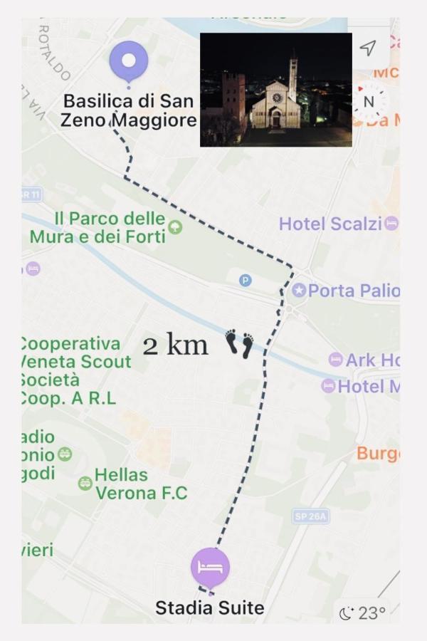 Stadia Suite Verona Eksteriør bilde